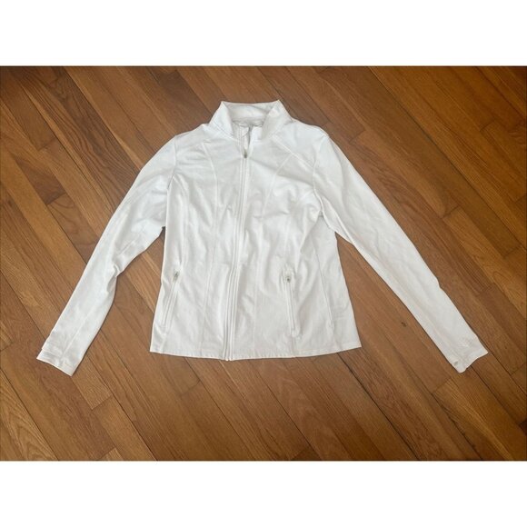 Coolibar Swim Jacket Women UPF 50+ Full Zip Long Sleeve Size M - Picture 1 of 5